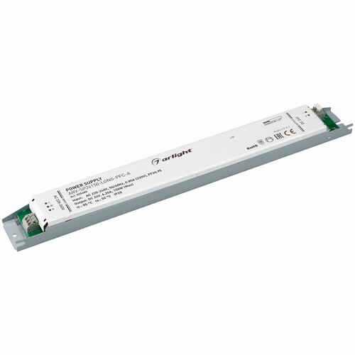 Блок питания ARV-SP24150-LONG-PFC-A (24V, 6.25A, 150W) (Arlight, IP20 Металл, 5 лет) Артикул 025480