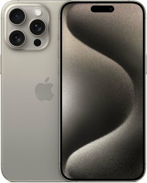 Apple iPhone 15 Pro Max 256GB nano SIM + eSim natural titanium (титан) — фото 1