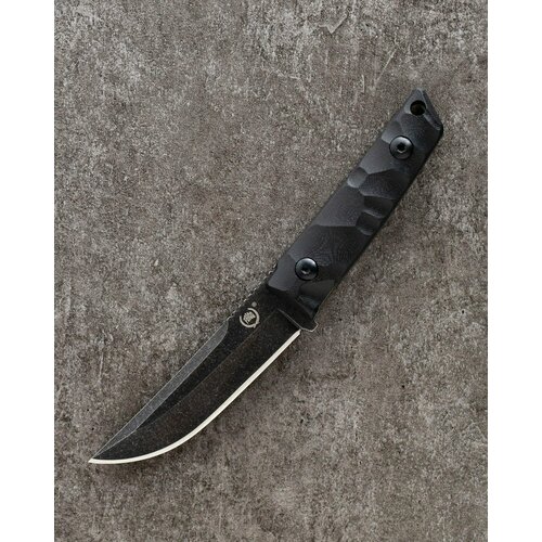 фото Туристический нож steelbro fbiqq re-02 fulltang (черный)