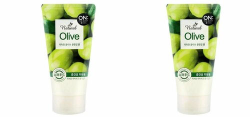 On The Body пенка для умывания с маслом оливы natural olive ,120 мл,2 шт