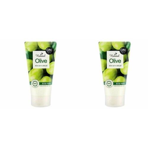 On The Body пенка для умывания с маслом оливы natural olive ,120 мл,2 шт