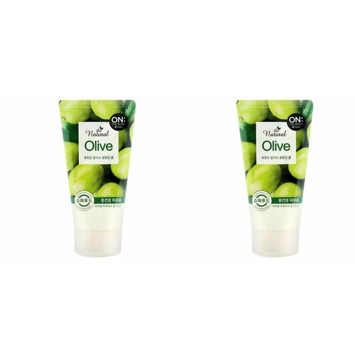 On The Body пенка для умывания с маслом оливы natural olive ,120 мл,2 шт