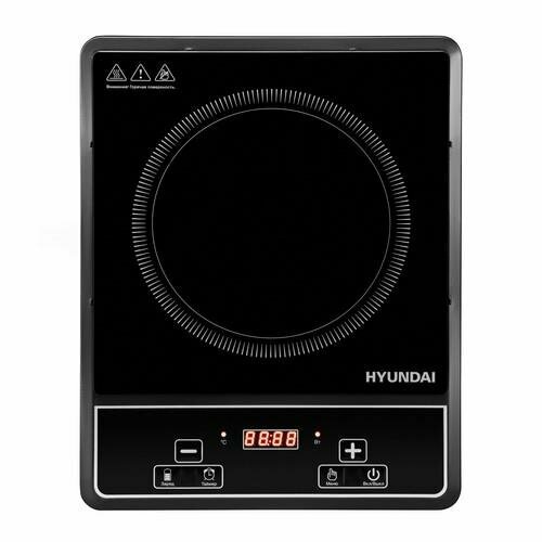 Плитка электрическая Hyundai HYC-0121 инфракрасная, черный - фотография № 1