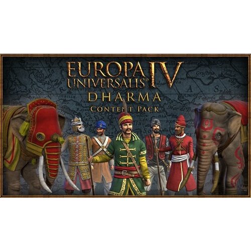Дополнение Europa Universalis IV: Dharma Content Pack для PC (STEAM) (электронная версия) europa universalis iv mare nostrum content pack