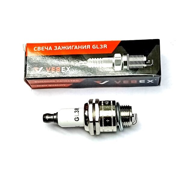 Свеча зажигания VEBEX GL3R для 4-х тактных нижнеклапанных двигателей, М14х1.25х9.5мм