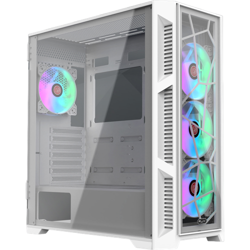 Корпус Raijintek Agos Ultra TG4 White (0R20B00227) корпус eatx raijintek agos ultra white tg4 0r20b00227 белый без бп боковая панель из закаленного стекла usb type c 2 usb 3 0 audio