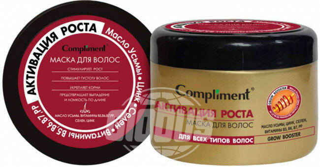 Маска для волос Compliment Grow Booster Активация роста, 500 мл - фото №1