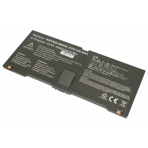 Аккумуляторная батарея для ноутбука HP Compaq ProBook 5330m (HSTNN-DB0H) 41-44Wh OEM черная аккумуляторная батарея для ноутбука hp compaq nx6120 hstnn db05 47wh черная