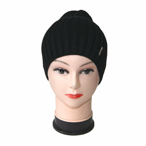 фото Шапка , размер 54/58, черный eliteline