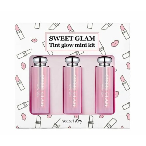 Secret Key Sweet Glam Tint Glow Mini Kit Набор Тинт розовый ягодный апельсиновый 5099₽