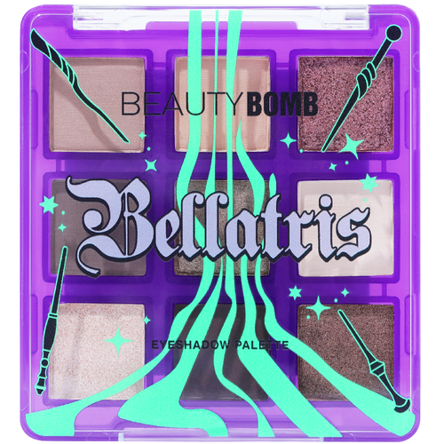 Beauty Bomb Палетка теней / Eyeshadow palette Bellatris/ тон 01
