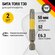 Биты для шуруповертов магнитные KRANZ Torx T30х50 мм 2 шт