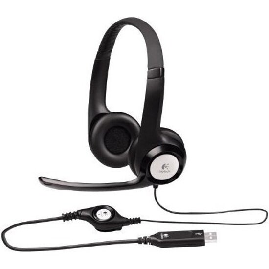 Гарнитура Logitech Headset H390 USB 981-000803