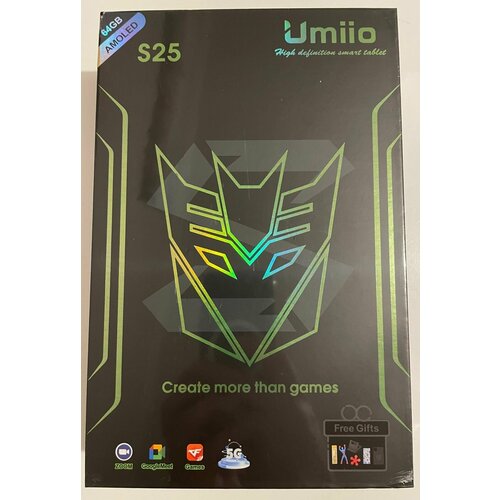 Детский планшет Umiio S25, 4/64 Gb, 8.1 дюйм, Android 12