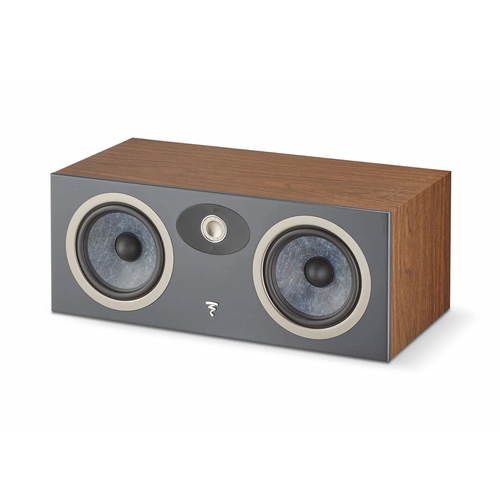 Focal Theva center dark wood центральный канал коричневый, черный