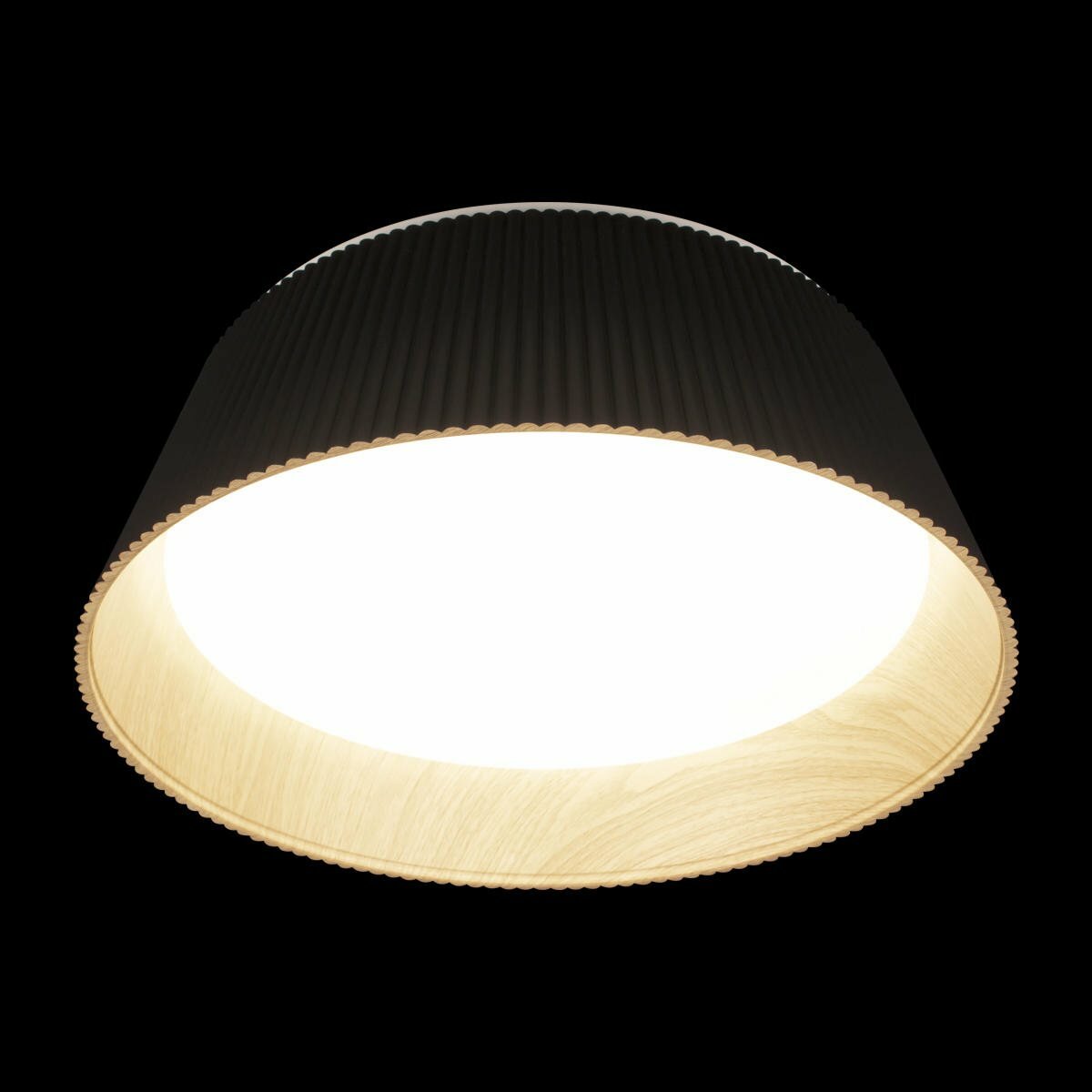 Потолочный светильник Loft IT Evans 10224 Black, Светодиодная, LED, Пластик/Белый, Пластик/Черный, Модерн, В прихожую, На потолок, Конусный, Испания — фото 1