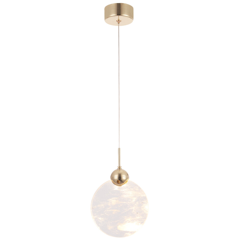 Светильник подвесной Crystal Lux Cielo CIELO SP3W LED GOLD, LED, кол-во ламп:1шт, Золото