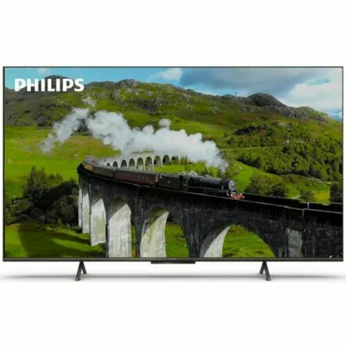 Телевизор LED Philips 70 70PUS810860 Series 8 серебристый 4K Ultra HD 60Hz DVB-T DVB-T2 DVB-C DVB-S DVB-S2 USB WiFi Smart TV RUS 9059800₽