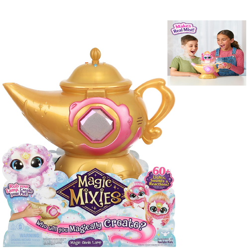 евлахова а лампа для джинна Magic Mixies Magic Genie Lamp Pink Волшебная интерактивная лампа джина Мэджик Миксис розовая 14834