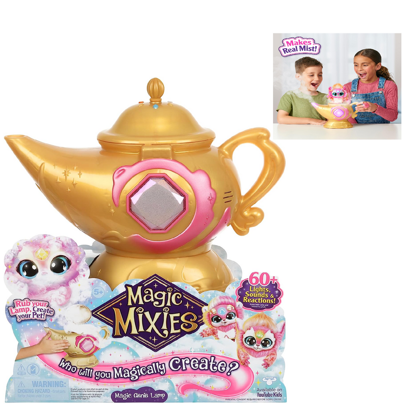 Magic Mixies Magic Genie Lamp Pink Волшебная интерактивная лампа джина Мэджик Миксис розовая 14834