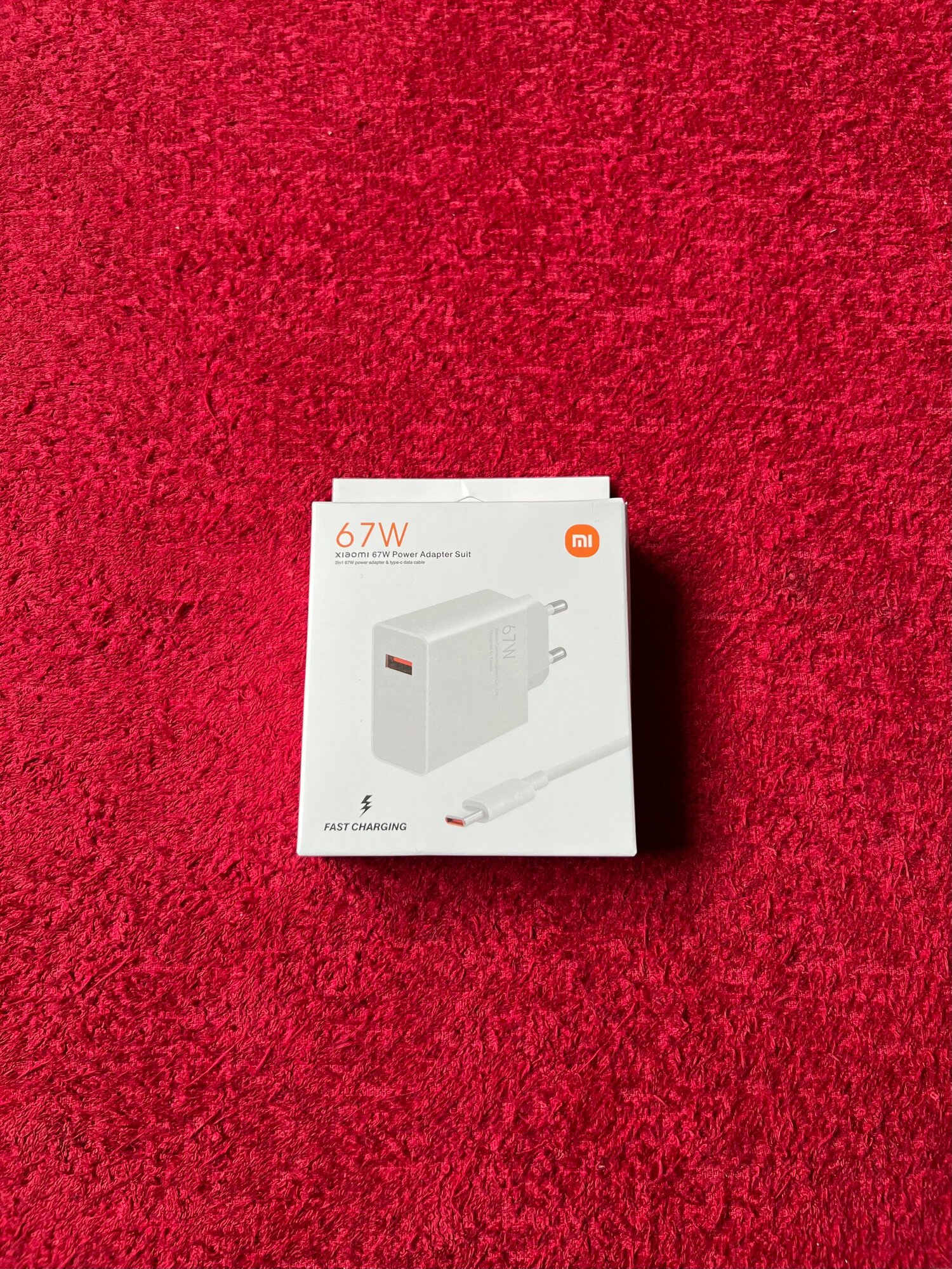 Зарядное устройство Xiaomi 67W с кабелем Type-C USB 6A