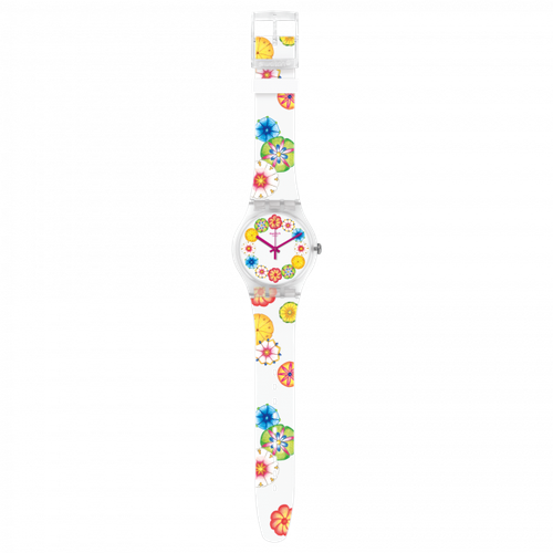 фото Наручные часы swatch swatch kumquat, suok127. оригинал, от официального представителя., белый