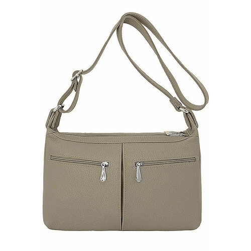 фото Сумка protege, фактура зернистая, бежевый