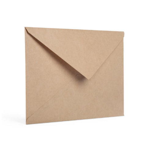 Конверт крафт С4 100 шт 229х324 мм с треугольным клапаном с клеем