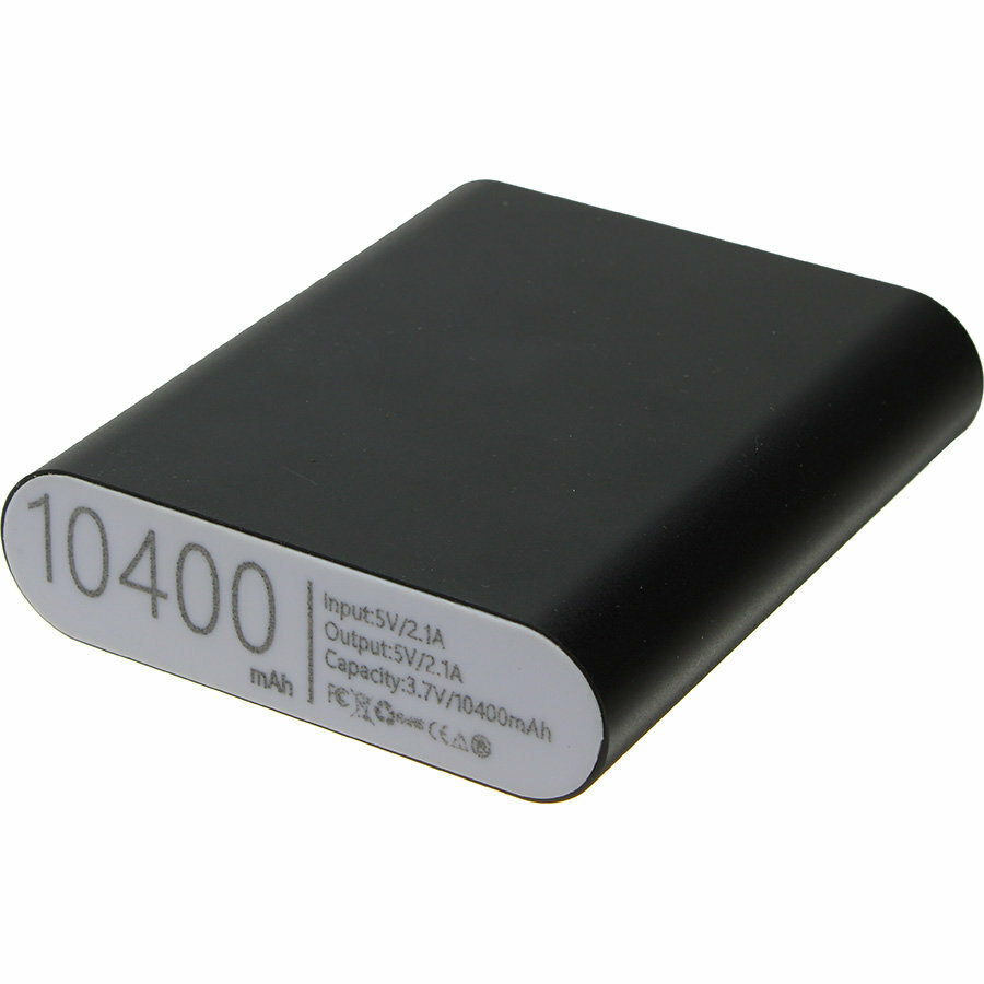 Корпус PowerBank USB(G)/TypeC(G) 2.1А 4*18650, black