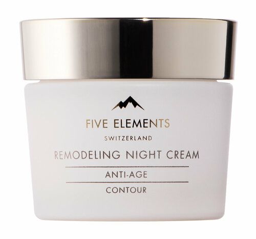 Ночной антивозрастной крем для моделирования контура лица Five Elements Remodeling Night Cream Anti-Age Contour