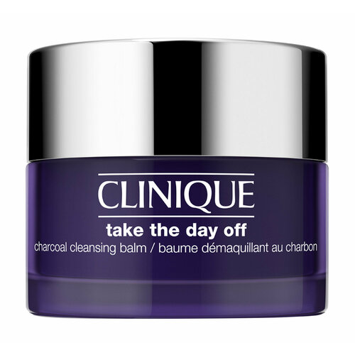 Бальзам для снятия стойкого макияжа с древесным углем Clinique Take the Day off Charcoal Balm Travel Size clinique бальзам для снятия макияжа