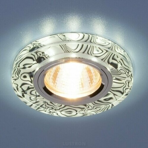 Встраиваемый светильник 8371 MR16 WH/BK белый/черный