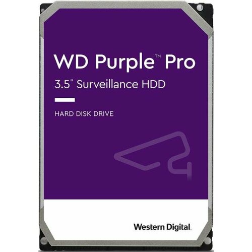 Жесткий диск 3.5 18 Tb 7200 rpm 512 Mb cache Western Digital Purple Pro SATA III 6 Gb/s WD181PURP жесткий диск western digital 12tb purple wd121purp