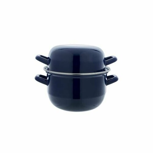 Кастрюля для мидий Cosy & Trendy Mussel Pots 2,8 л, голубая, нержавеющая сталь