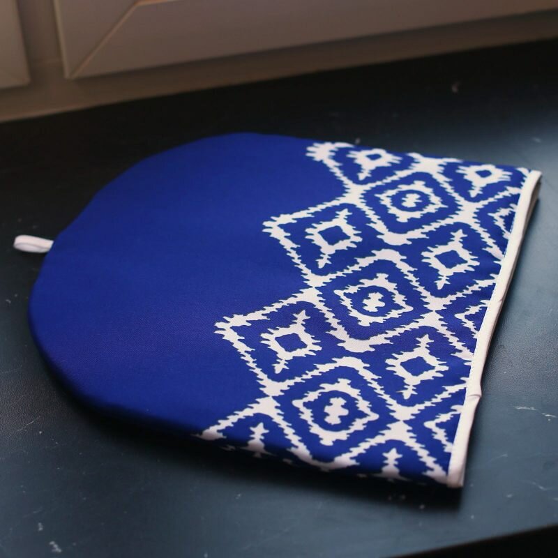 фото Грелка на чайник "ультрамарин"