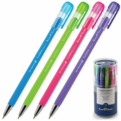 Ручка Ручка шариковая firstwrite. special 20-0237 - 4 шт набор ручек bruno visconti шариковые 24 штуки 0 5 мм синяя firstwrite special арт 20 0237