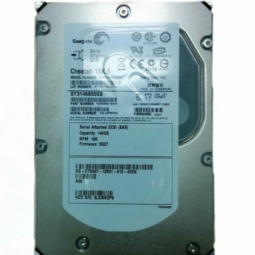 Жесткий диск Seagate Cheetah T10 146Gb U3001500016Mb SAS 35 9DK066-051 1319900₽