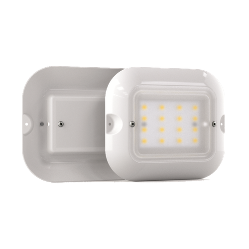 Светильник светодиодный ДБП-6Вт, IP20, 5000К, 840Лм, 220В, молочный рас-ль, Medusa | код АТ-ДБП-01-06 | Атон (5шт. в упак.)