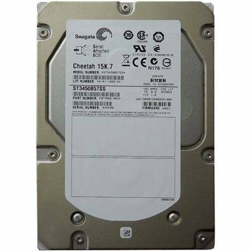 Жесткий диск Seagate CHEETAH 450GB 35 SAS 9FM066-003 1507100₽