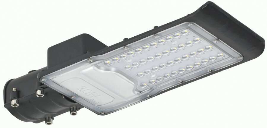 фото IEK GENERICA светильник светодиодн. уличный консоль ДКУ 80W(7200lm) 5000К 6K IP65 420x160x57 2г LDKU1-4001-080 (арт. 840146)