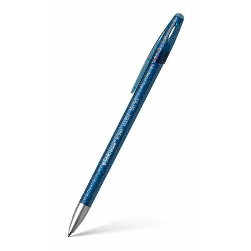 Ручка гелевая Erich Krause R-301 Magic Gel (45211) синий полупр. d=0.5мм синие линия 0.4мм стираемая