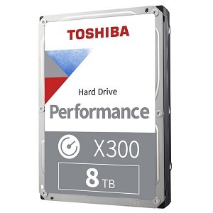 Жесткий диск HDD 8.0Tb Toshiba, SATA-III, 128Mb, 7200rpm X300 (HDWR480UZSVA)