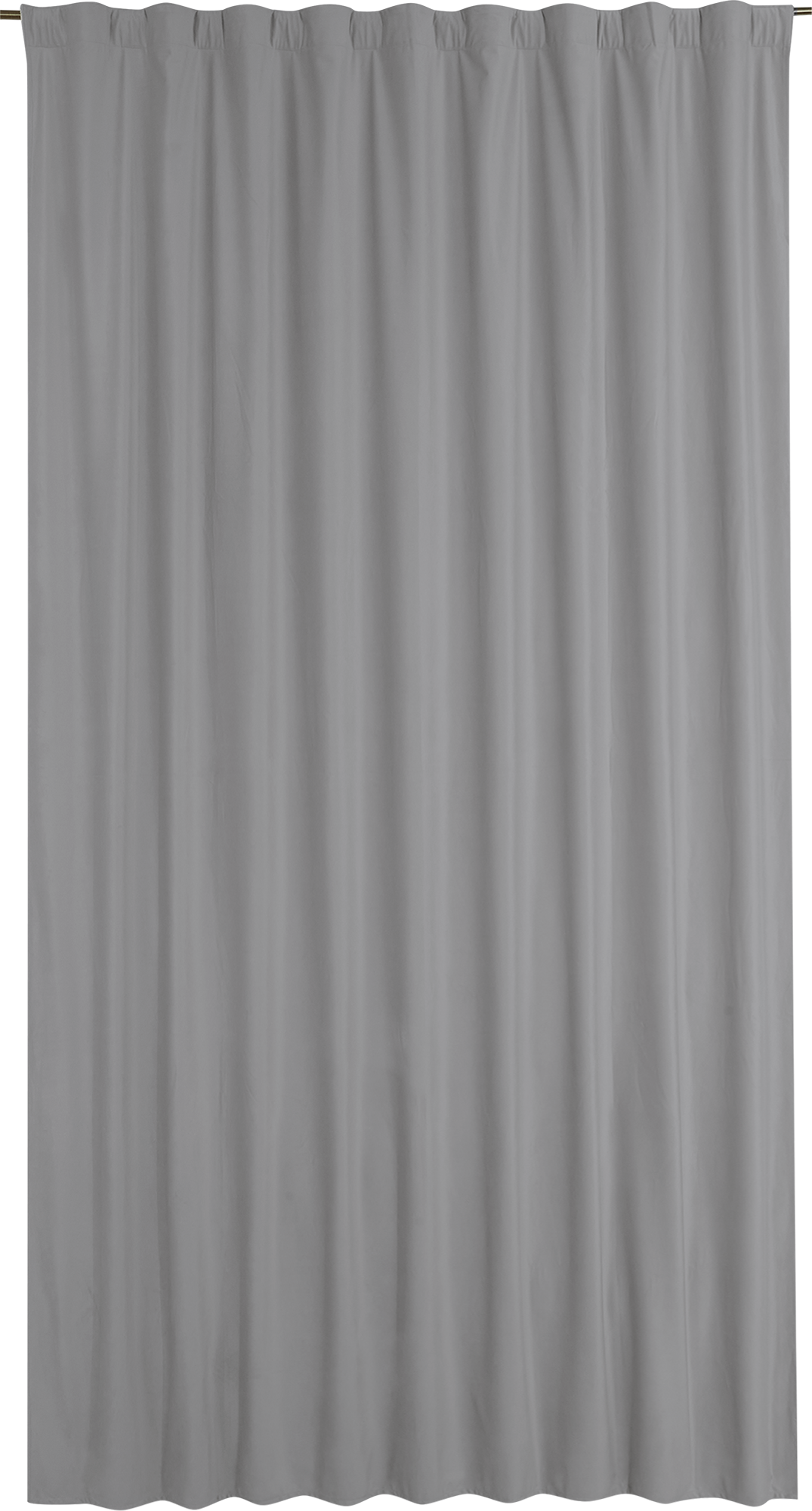 Штора со скрытыми петлями блэкаут Alycia 200x280 см цвет светло-серый Grani 5