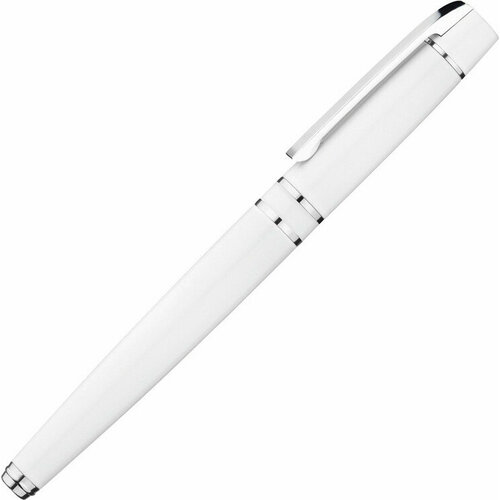 Ручка металлическая роллер UMA VIP R, белый