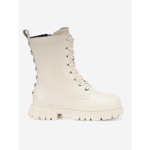 Ботинки Jong Golf, демисезонные, на молнии, нескользящая подошва, высокие, анатомическая стелька, размер 26, бежевый