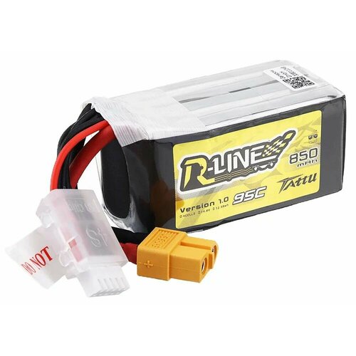 Аккумулятор Tattu R-Line V1.0 850мАч 4S 95C LiPo XT30