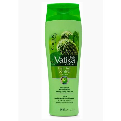 Шампунь Dabur Vatika контроль выпадения волос с кактусом усмой и чесноком