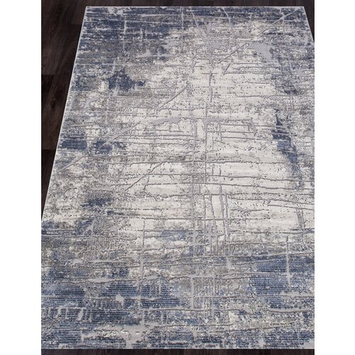 Ковер OPERA - Прямоугольник Синий, Современный, Ковер на пол, в гостиную, спальню, в ассортименте, Турция, Бельгия, Турция (200 см. на 290 см.)