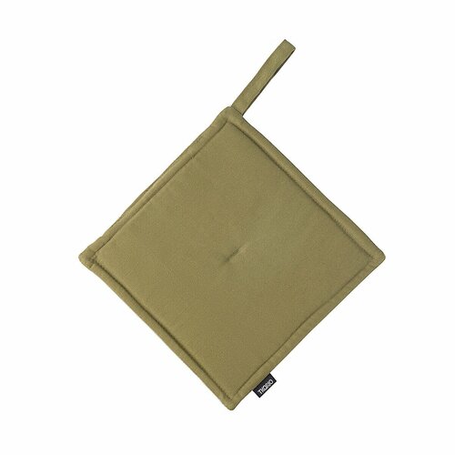 Прихватка LaRedoute Прихватка из хлопка Essential 22х22 см единый размер зеленый 525₽