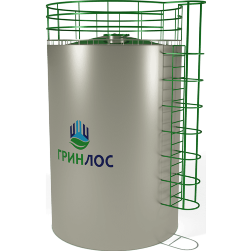 Универсальная промышленная емкость гринлос Емкость стальная 10 м3 вертикальная наземная